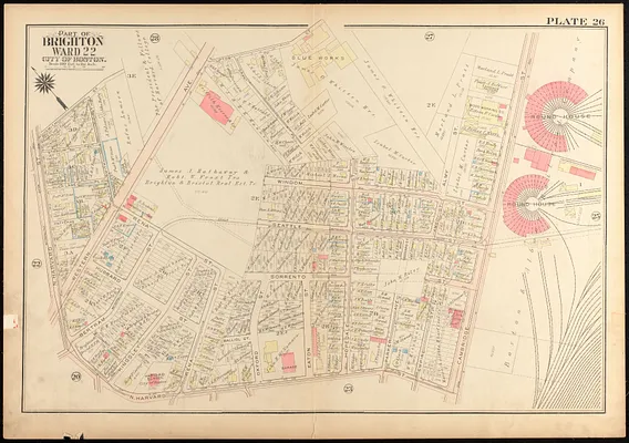 Atlas of the city of Boston, Brighton