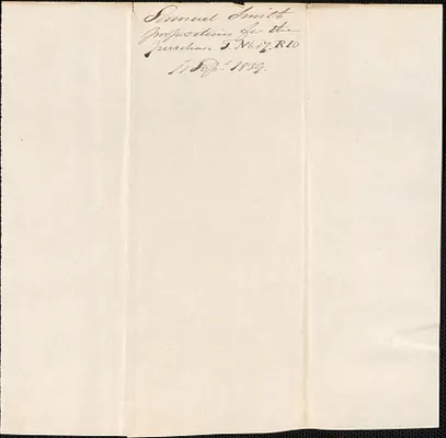 Samuel Smith to George Coffin & Rufus McIntire, 11 September 1839