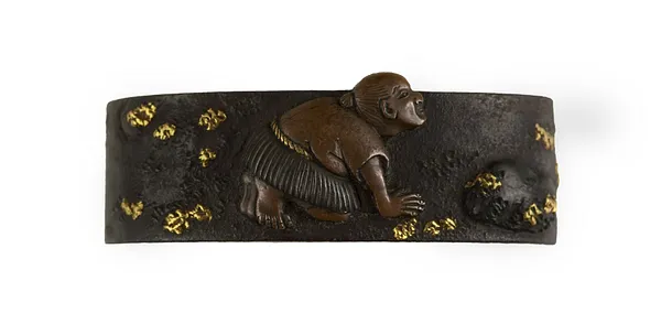 Fuchi with Peasant Kneeling