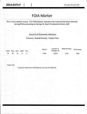 Corporate Governance Briefing Book: Summer/Fall 2002 [3]