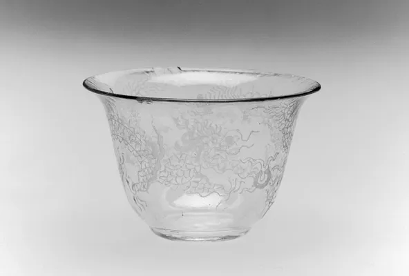 Cup with Designs of Dragons