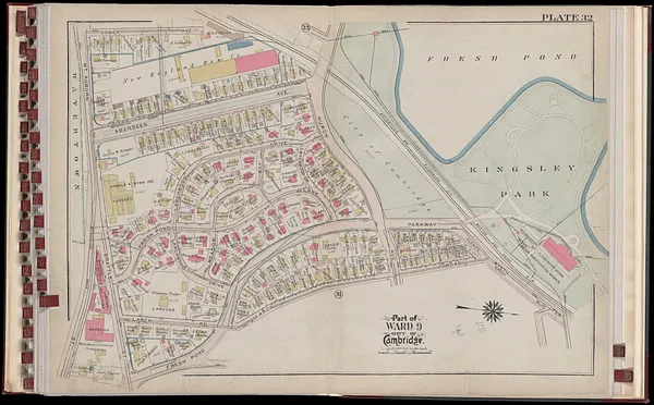 Atlas of the city of Cambridge, Massachusetts