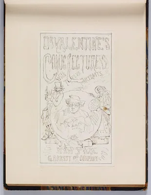 Album of Original sketches