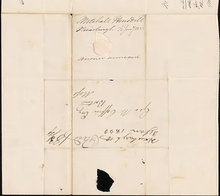 Harrison Thatcher to George Coffin, 25 February 1833