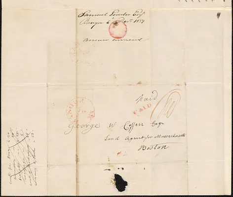 Samuel Lowder to George Coffin, 6 December 1837