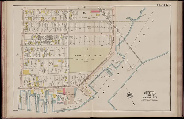 Atlas of the city of Chelsea and the towns of Revere & Winthrop, Massachusetts