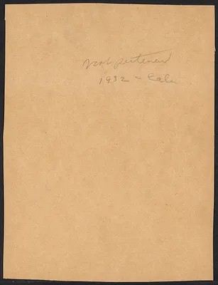 Herbert Brutus Ehrmann Papers, 1906-1970. Sacco-Vanzetti. William G. Thompson: important letters, 1926-1935. Box 14, Folder 18, Harvard Law School Library, Historical & Special Collections