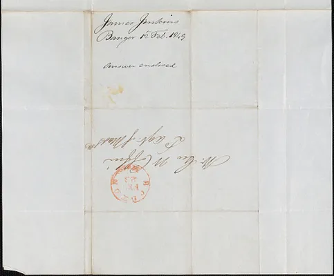 James Jenkins to George Coffin,12 February 1849
