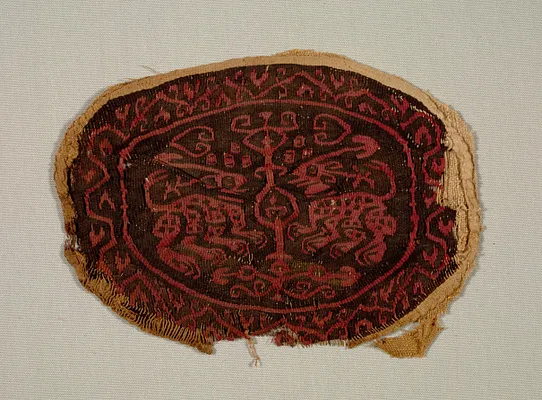 Two Confronted Animals from a Tunic