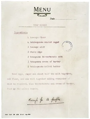 Queen Elizabeth’s Scone Recipe