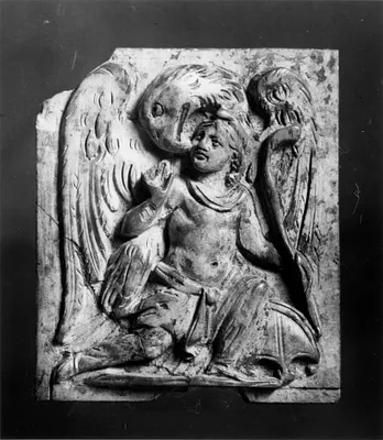 Plaque with Ganymede and Zeus as an Eagle