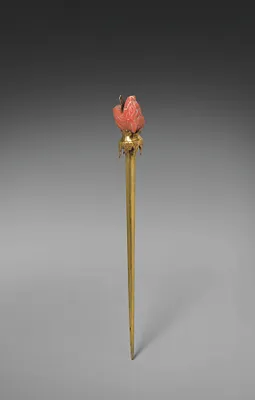 Detatchable Finial (Pick?) in Form of a Dragon's Head