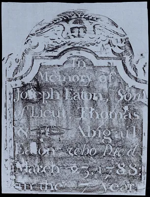 In memory of Joseph Eaton