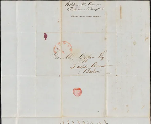 William Shepard to George Coffin, 4 May 1845
