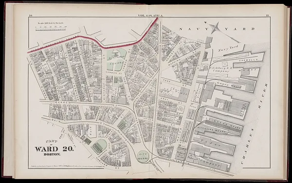 Atlas of the county of Suffolk, Massachusetts : vol. 6th including the late city of Charlestown, now wards 20,21 and 22, city of Boston : from actual survey & official records