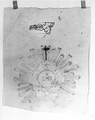 Tracing of a Monstrance