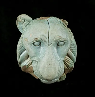 Appliqué: Head of a Lion