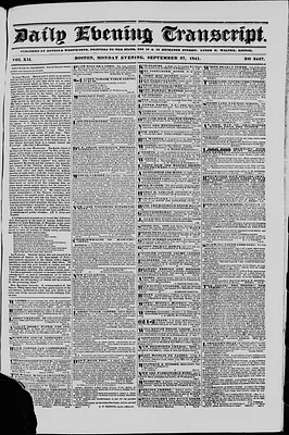 Daily Evening Transcript
