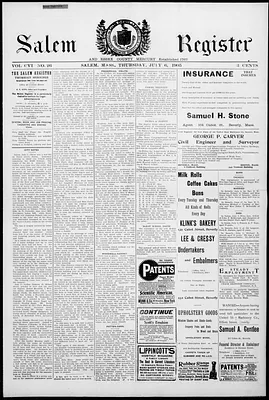 Salem Register and Essex County Mercury