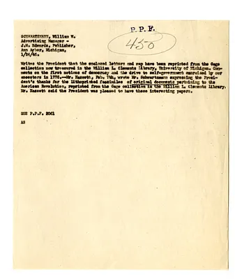 Cross Reference Memorandum