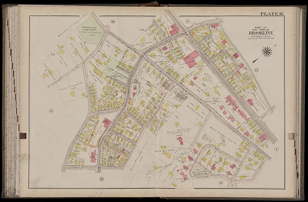 Atlas of the town of Brookline, Norfolk County, Massachusetts
