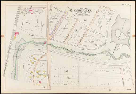 Atlas of the city of Boston, Roxbury