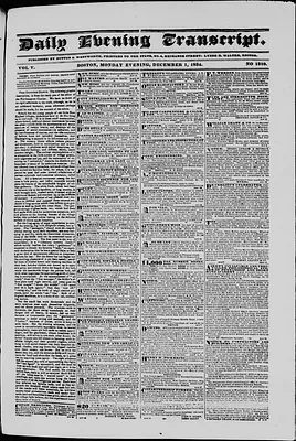 Daily Evening Transcript