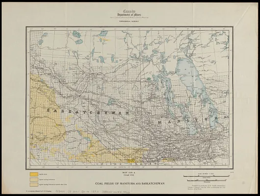Coal fields of Manitoba and Saskatchewan