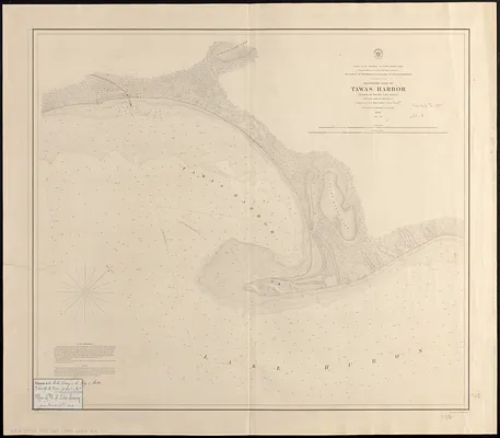 Preliminary chart of Tawas Harbor