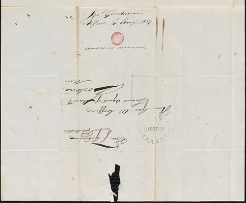 Edward Snelling to George Coffin, 4 August 1837