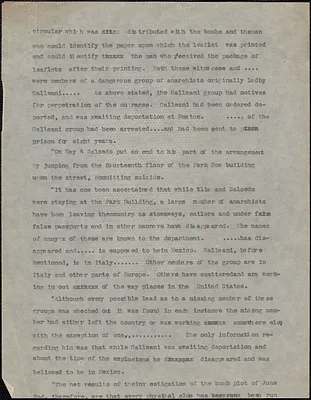 Typed document (incomplete), [Boston, Mass.?, August 1927?]