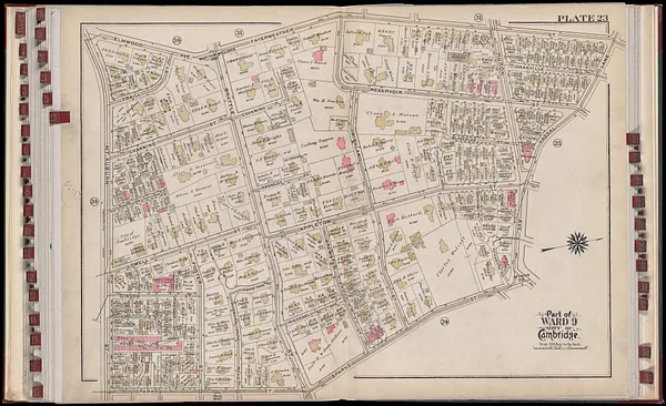 Atlas of the city of Cambridge, Massachusetts