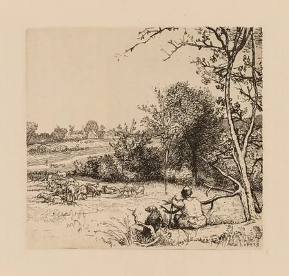 Auguste Lepère: Le pommier renversé (Picardie)