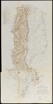 Map of northern Luzon