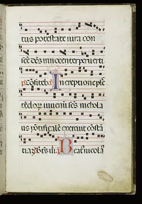 Leaf from Antiphonary