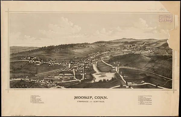 Moosup, Conn., Uniondale and Almyville