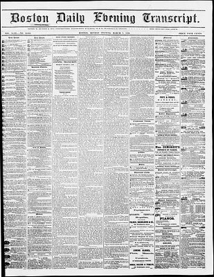 Boston Daily Evening Transcript