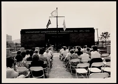 Dedication of the International Longshoremen's Association Guaranteed Annual Income Union Hall, South Boston