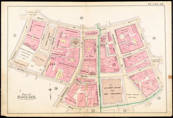 Atlas of the city of Boston : city proper