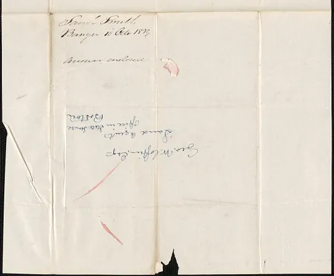 Samuel Smith to George Coffin, 10 October 1839