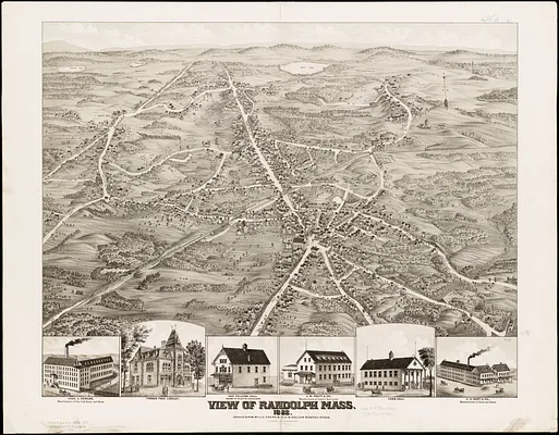 View of Randolph, Mass