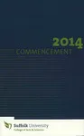 2014 Suffolk University commencement program, College of Arts & Sciences