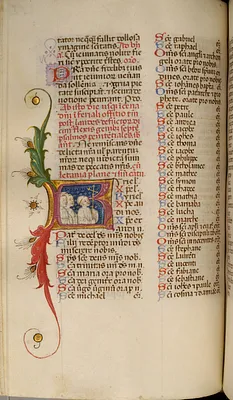 Leaf from Breviary