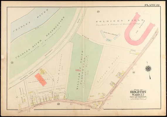 Atlas of the city of Boston, Brighton