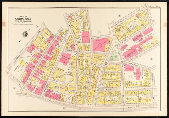 Atlas of the city of Boston, Charlestown and East Boston