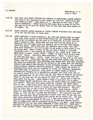 Summaries of Telephone Conversations