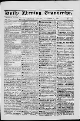 Daily Evening Transcript