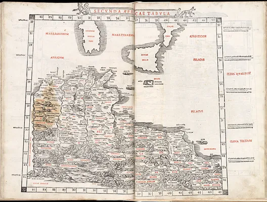 Secunda Africae tabula