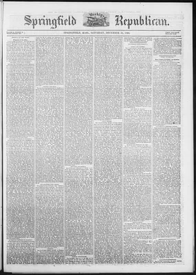 Springfield Weekly Republican