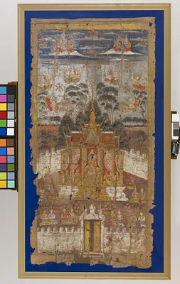 Buddha Seated in the Jeweled House